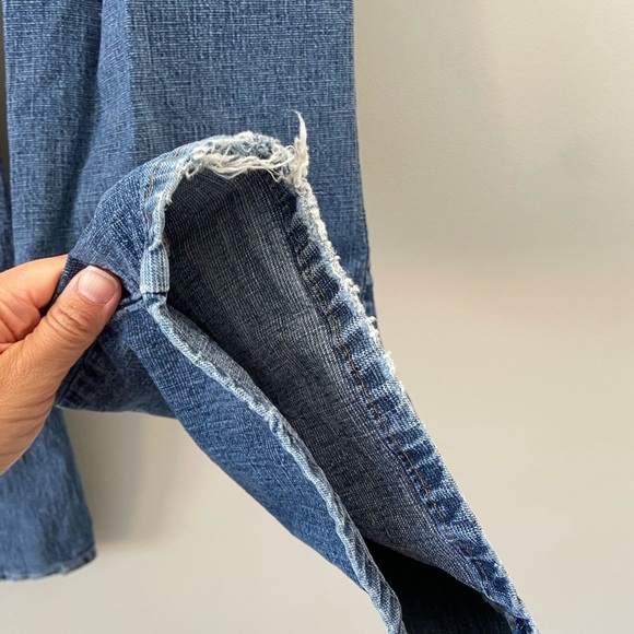 90’s Tommy Hilfiger Euro Flare Retro Mid Rise Vintage Tall Jeans - Picture 7 of 8